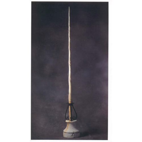 An impressive and complete antique narwhal tusk